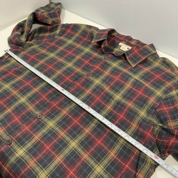 Carbon 2 Cobalt Shirt Mens Size‎ XL Blue Red Yellow Button Up Plaid Lightweight - Picture 7 of 12